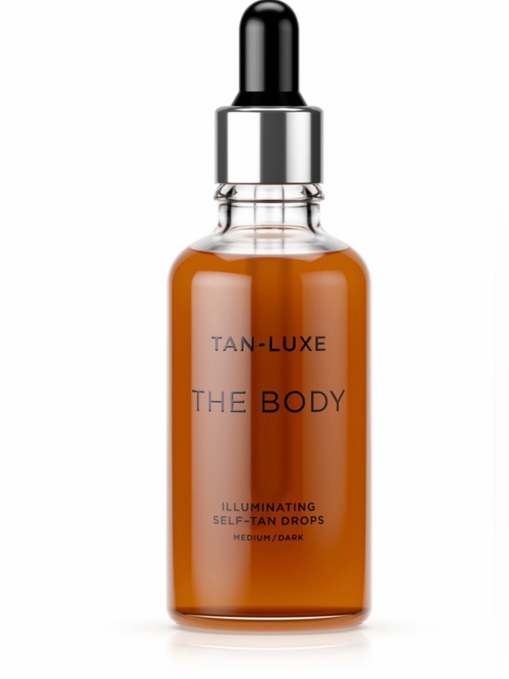 NIB TAN-LUXE The Body Illuminating Self-Tan Drops Medium/Dark 50ml